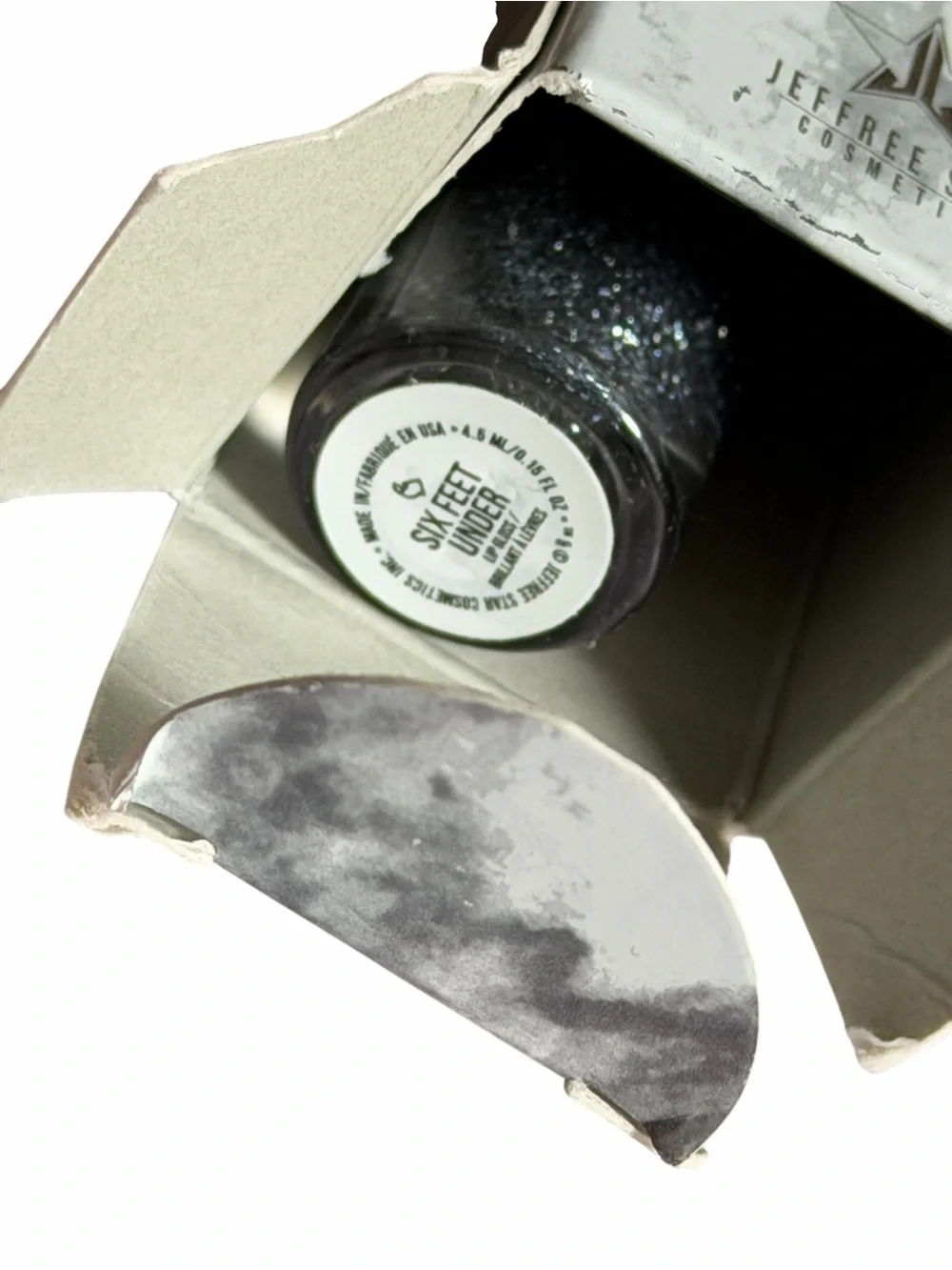 THE GLOSS Glitter Lip Gloss in SIX FEET UNDER